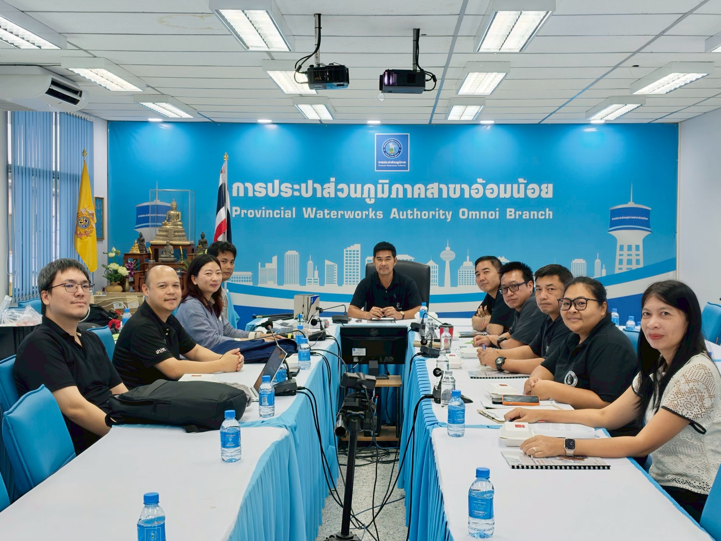 กปภ.สาขาอ้อมน้อย เข้าร่วมฝึกอบรมการใช้งานระบบ PWA AMI สำหรับระดับผู้ใช้งานทั่วไป