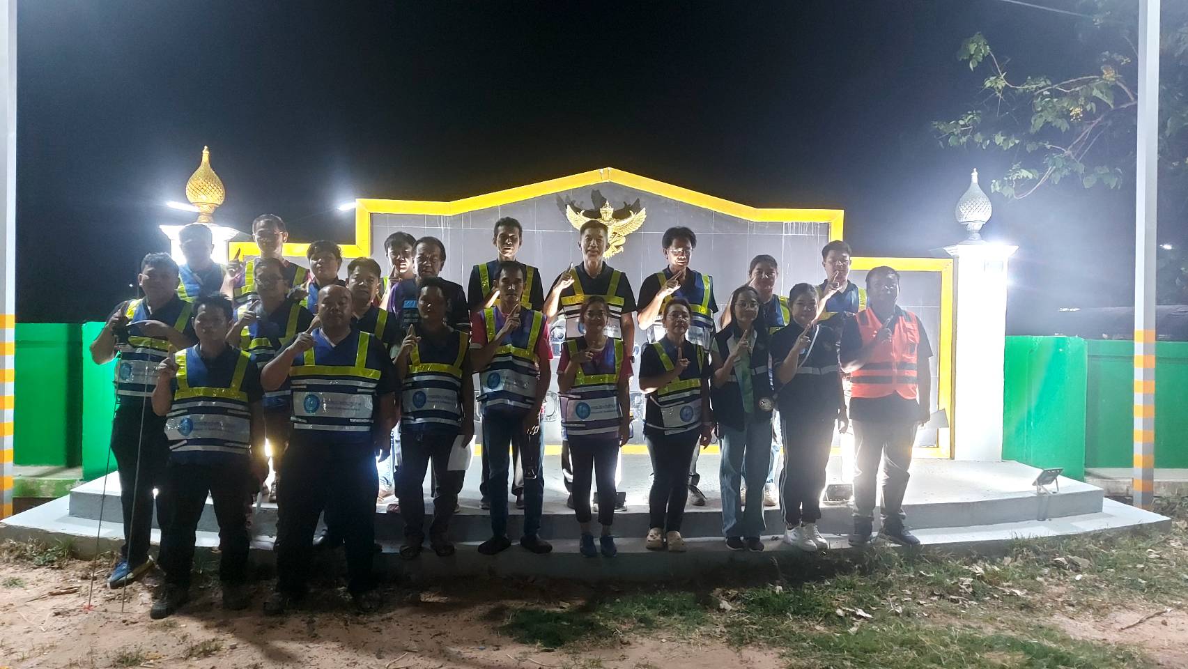 กปภ.สาขามหาสารคาม ทำการเดินสำรวจท่อรั่ว Active Leakage Control พื้นที่ DMA11 ต.บรบือ อ.บรบือ จ.มหาสารคาม