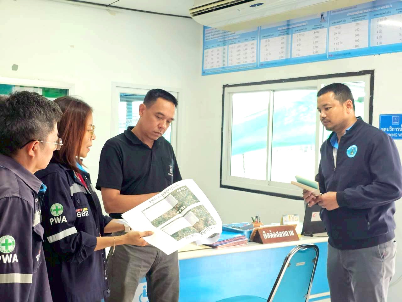 กปภ.ข.3 ร่วมกับ กปภ.สาขาสวนผึ้ง ลงพื้นที่ อ.สวนผึ้ง ตรวจสอบจุดสูบน้ำดิบ พร้อมรับมือสถานการณ์ภัยแล้ง
