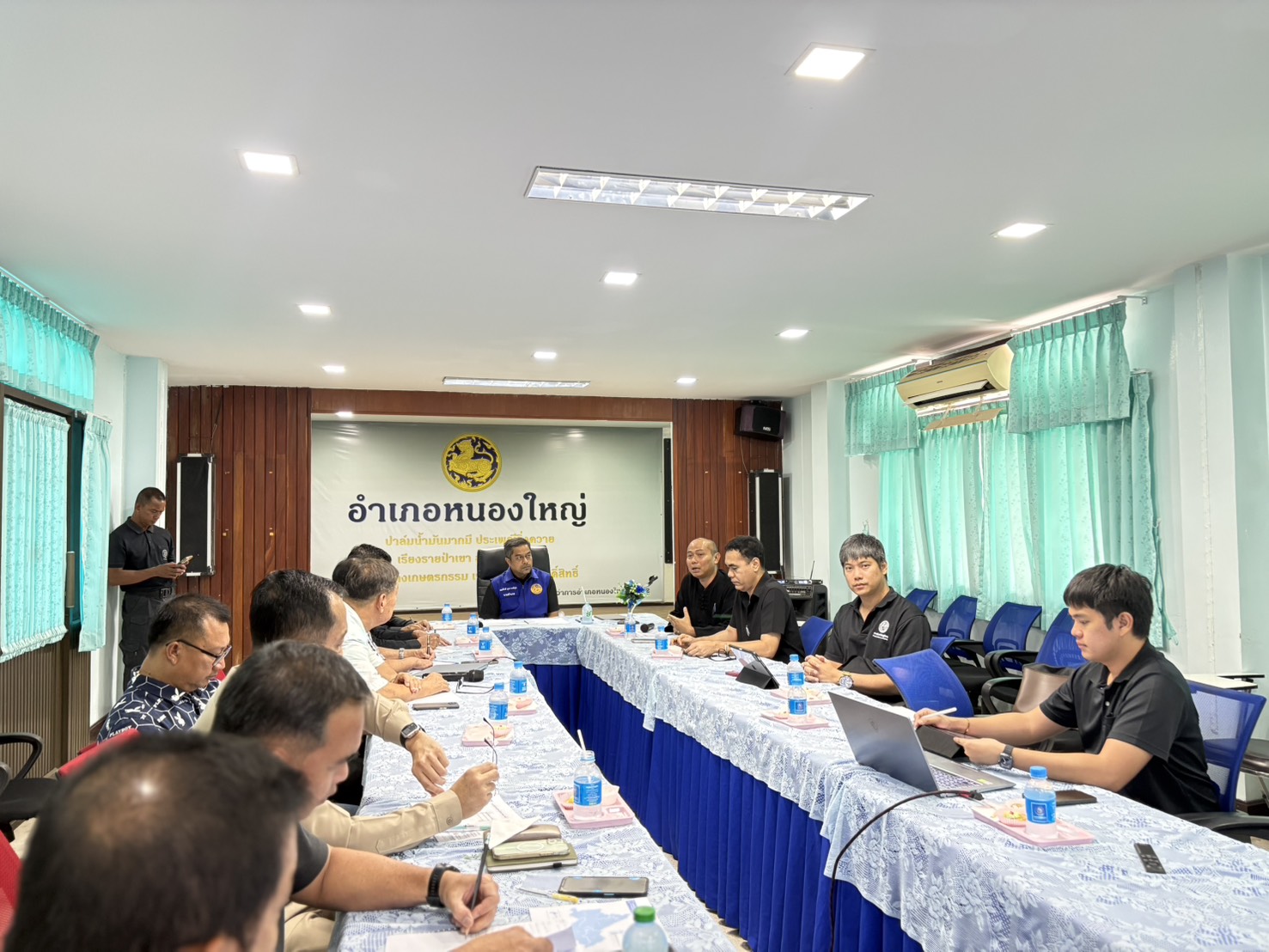 กปภ.ข.1 ร่วมประชุมหารือแนวทางการให้บริการน้ำประปา ในพื้นที่ อ.หนองใหญ่ จ.ชลบุรี