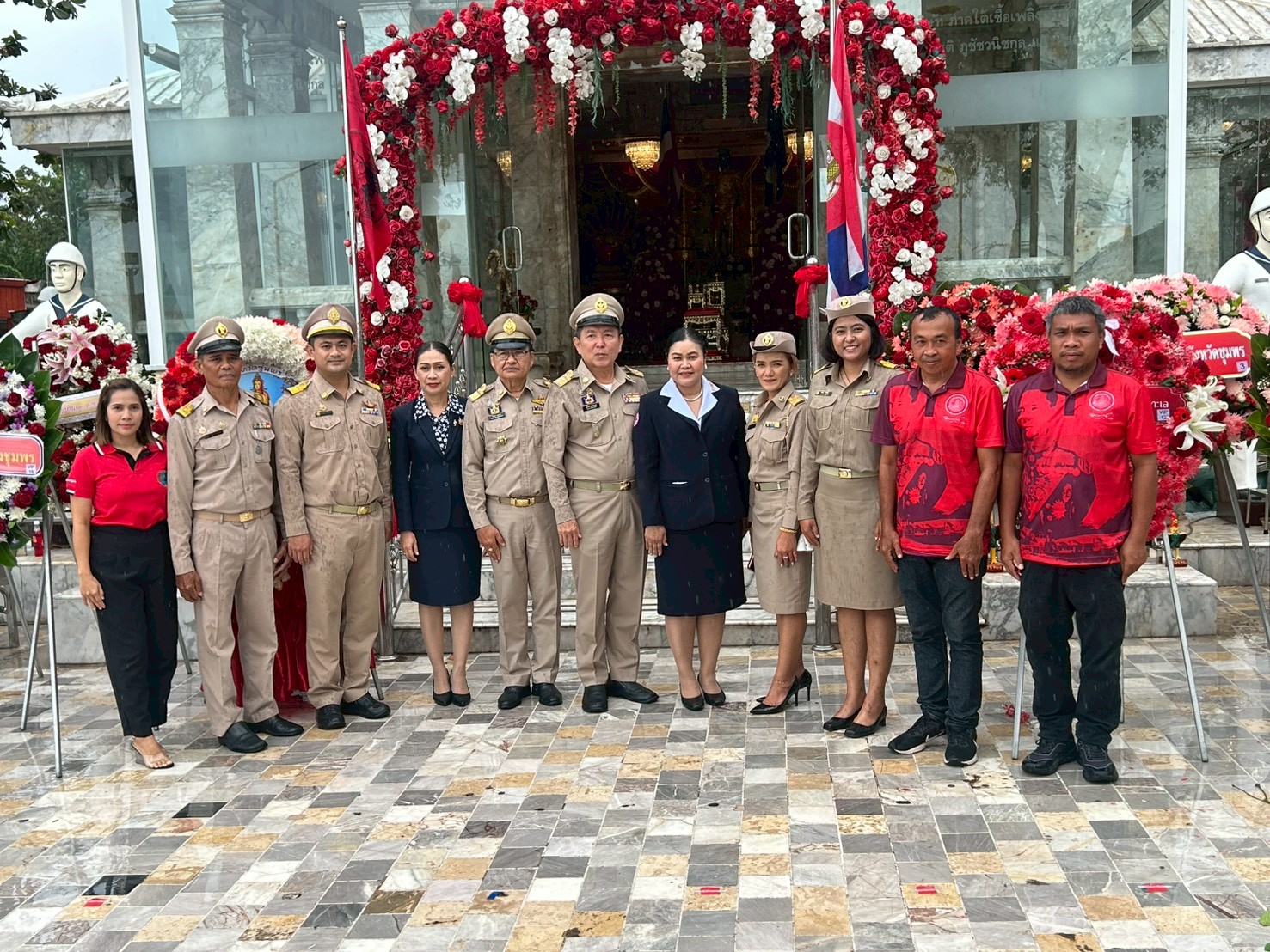การประปาส่วนภูมิภาคสาขาชุมพร ร่วมงาน "วันอาภากร" เนื่องในวันคล้ายวันสิ้นพระชนม์ของพลเรือเอก พระเจ้าบรมวงศ์เธอพระองค์เจ้าอาภากรเกียรติวงศ์ กรมหลวงชุมพรเขตอุดมศํกดิ์