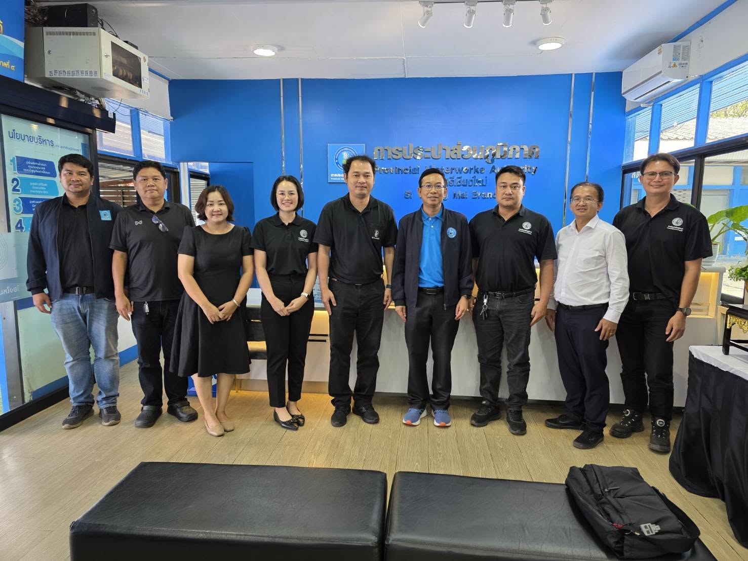กปภ.ข.7 ลงพื้นที่ตรวจเยี่ยม กปภ.สาขาศรีเชียงใหม่