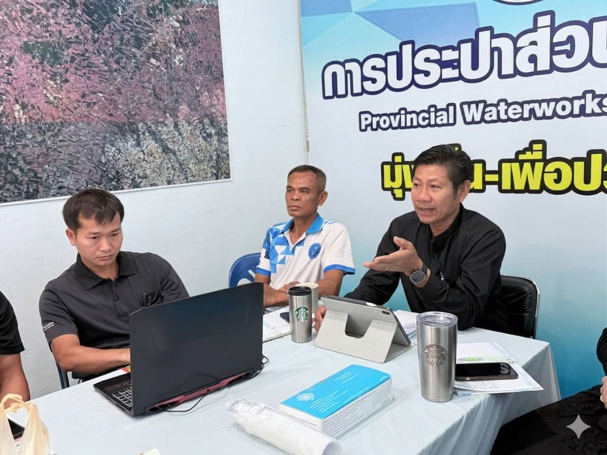 กปภ.สาขาขาณุวรลักษบุรี จัดกิจกรรมสนทนายามเช้า (Morning talk) ครั้งที่ 8/2569