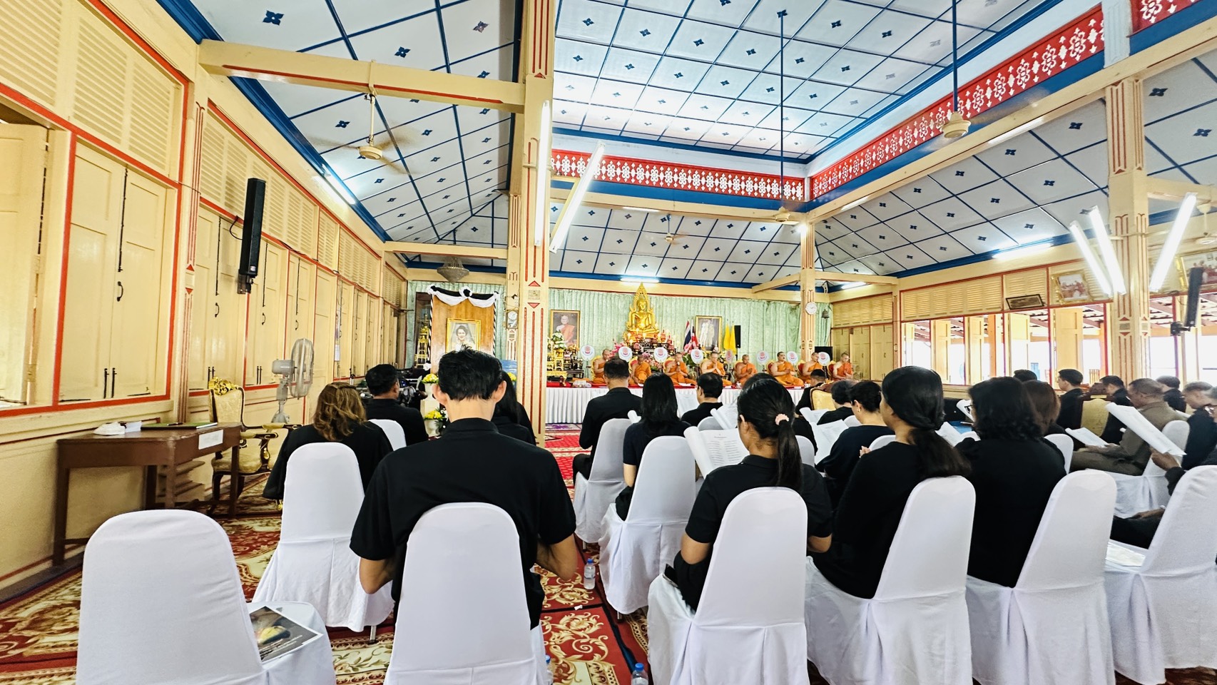กปภ.สาขาภูเก็ต เข้าร่วมพิธีสวดพระพุทธมนต์และเจริญจิตตภาวนาอุทิศถวาย พระราชกุศลแด่สมเด็จพระนางเจ้าสิริกิติ์ พระบรมราชินีนาถ พระบรมราชชนนีพันปีหลวง