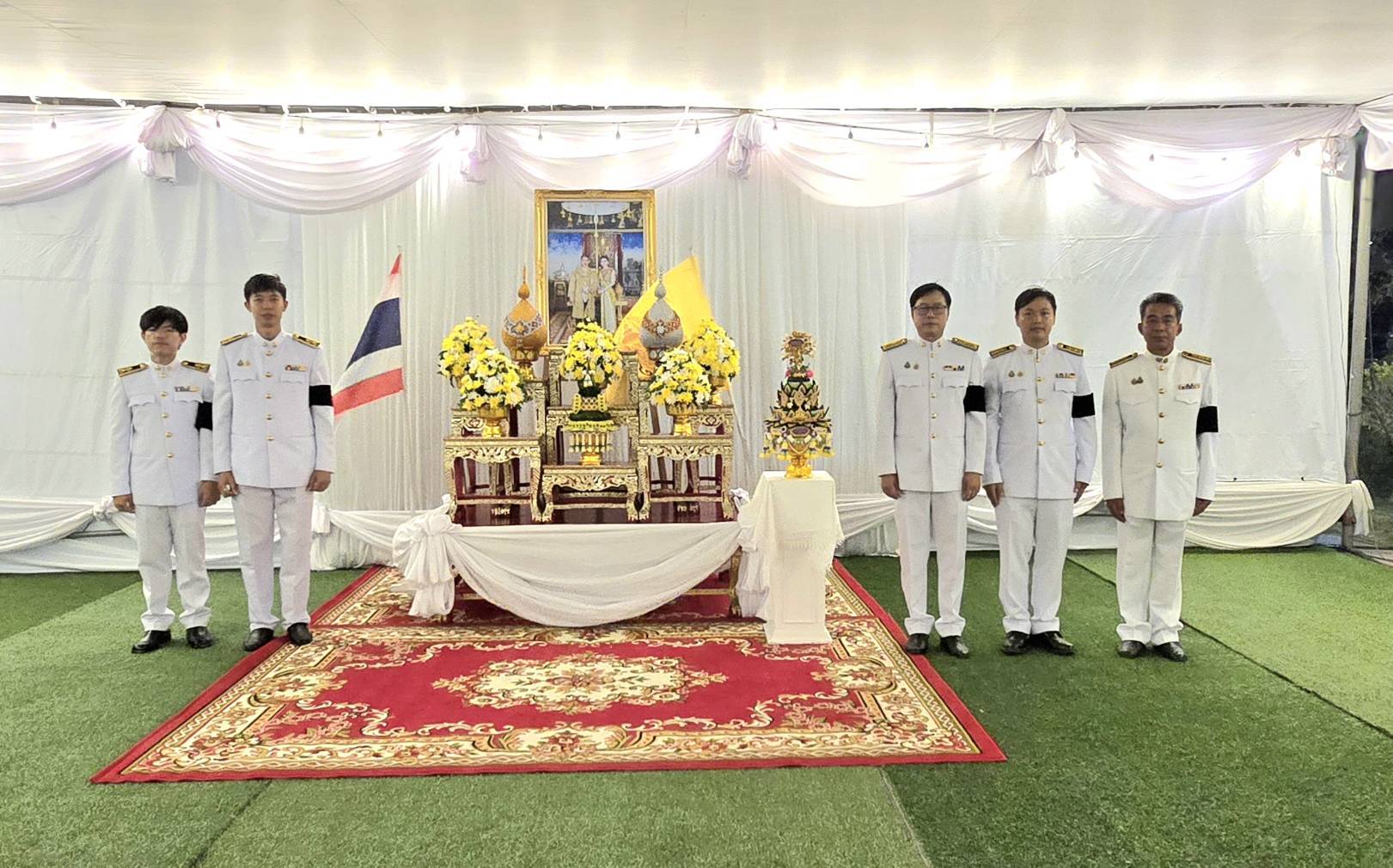 กปภ.สาขาปทุมธานี(พ) เข้าร่วมพิธีเชิญพุ่มดอกบัวประดิษฐ์ ในวันวิสาขบูชา ประจำปี 2569
