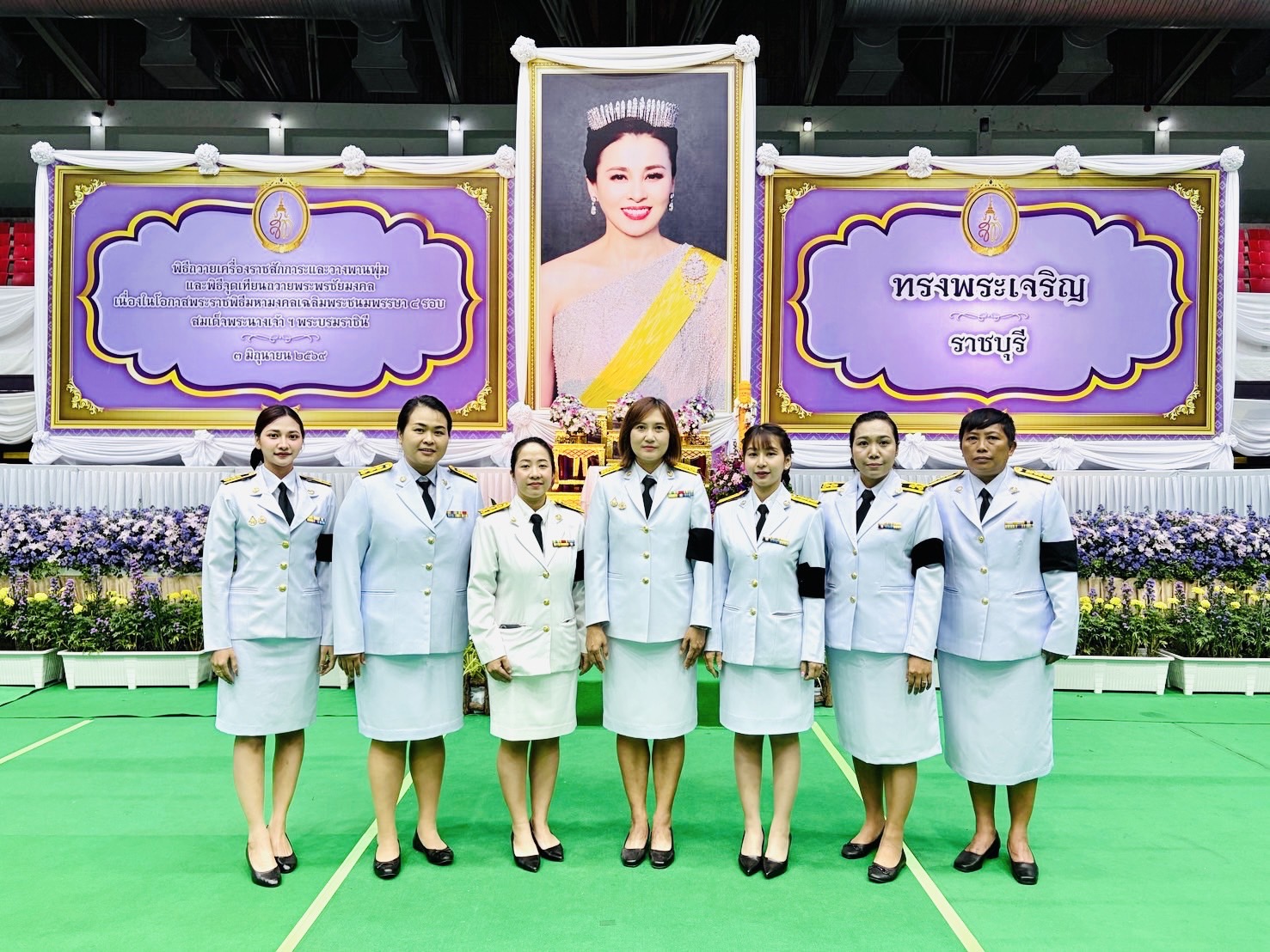 กปภ.ข.3 ร่วมพิธีถวายเครื่องราชสักการะและพิธีจุดเทียนถวายพระพรชัยมงคล เนื่องในโอกาสพระราชพิธีมหามงคลเฉลิมพระชนมพรรษา 4 รอบ สมเด็จพระนางเจ้าฯ พระบรมราชินี 3 มิถุนายน 2569