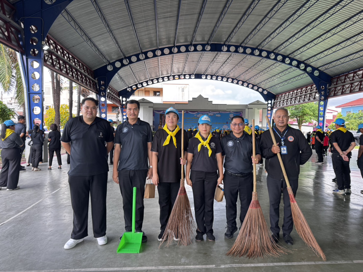 กปภ.สาขารังสิต (พ) ร่วมใจทำความดี กิจกรรมจิตอาสา "เราทำความดี ด้วยหัวใจ" เฉลิมพระเกียรติสมเด็จพระนางเจ้าฯ พระบรมราชินี