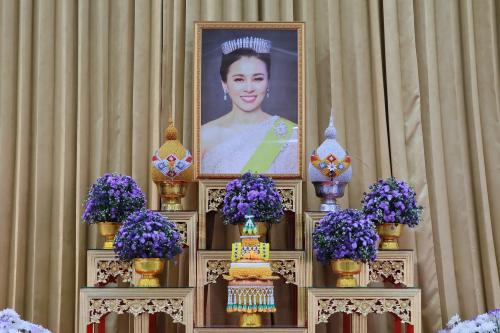 กปภ.สาขามหาสารคาม เข้าร่วมพิธีเจริญพระพุทธมนต์และทำบุญตักบาตร ถวายเป็นพระราชกุศลแด่ สมเด็จพระนางเจ้าฯ พระบรมราชินี เนื่องในโอกาสวันเฉลิมพระชนมพรรษา 3 มิถุนายน พ.ศ. 2569