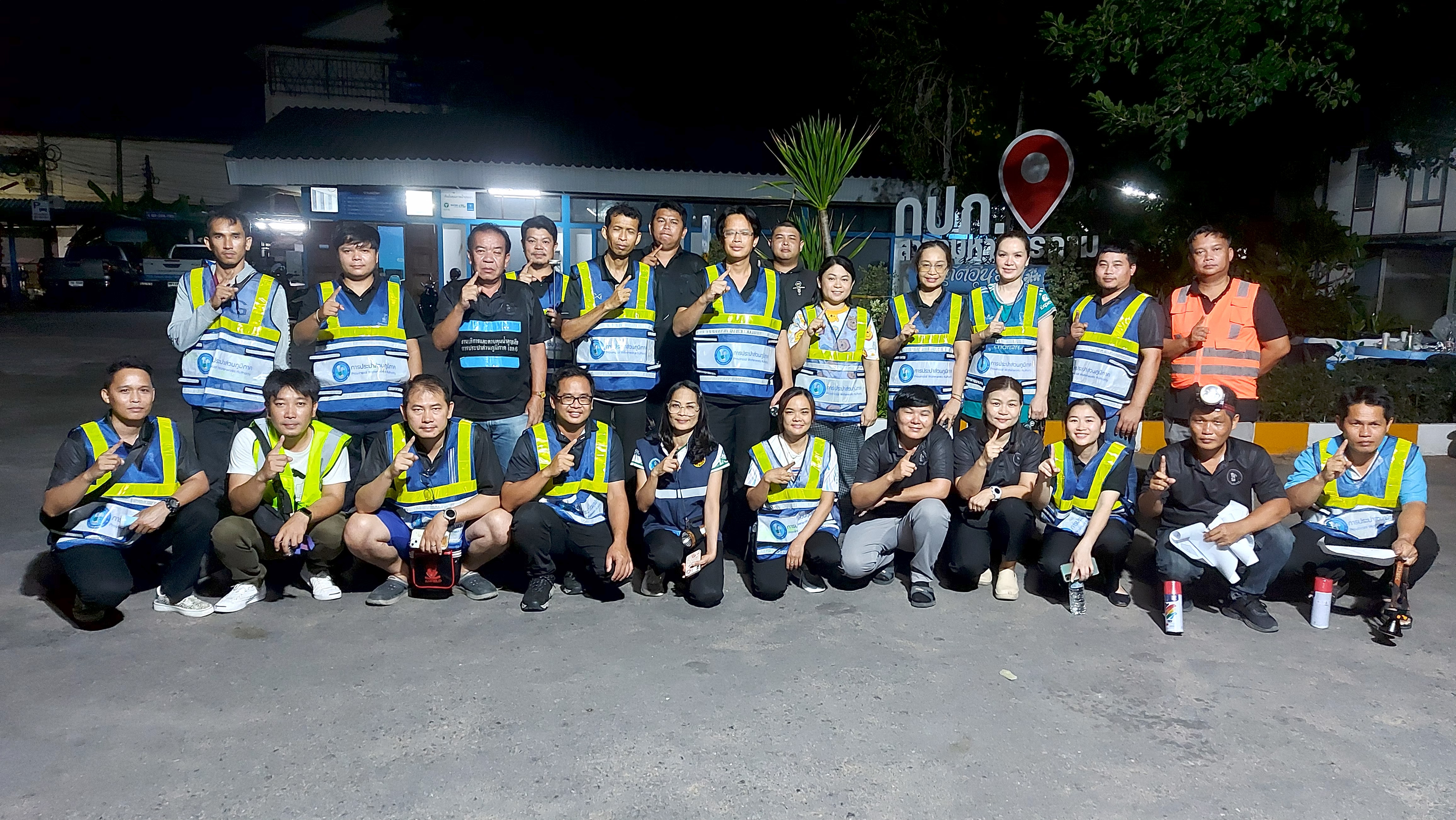 กปภ.สาขามหาสารคาม ดำเนินการสำรวจท่อรั่ว Active Leakage Control พื้นที่ DMA02 ต.ตลาด อ.เมือง จ.มหาสารคาม