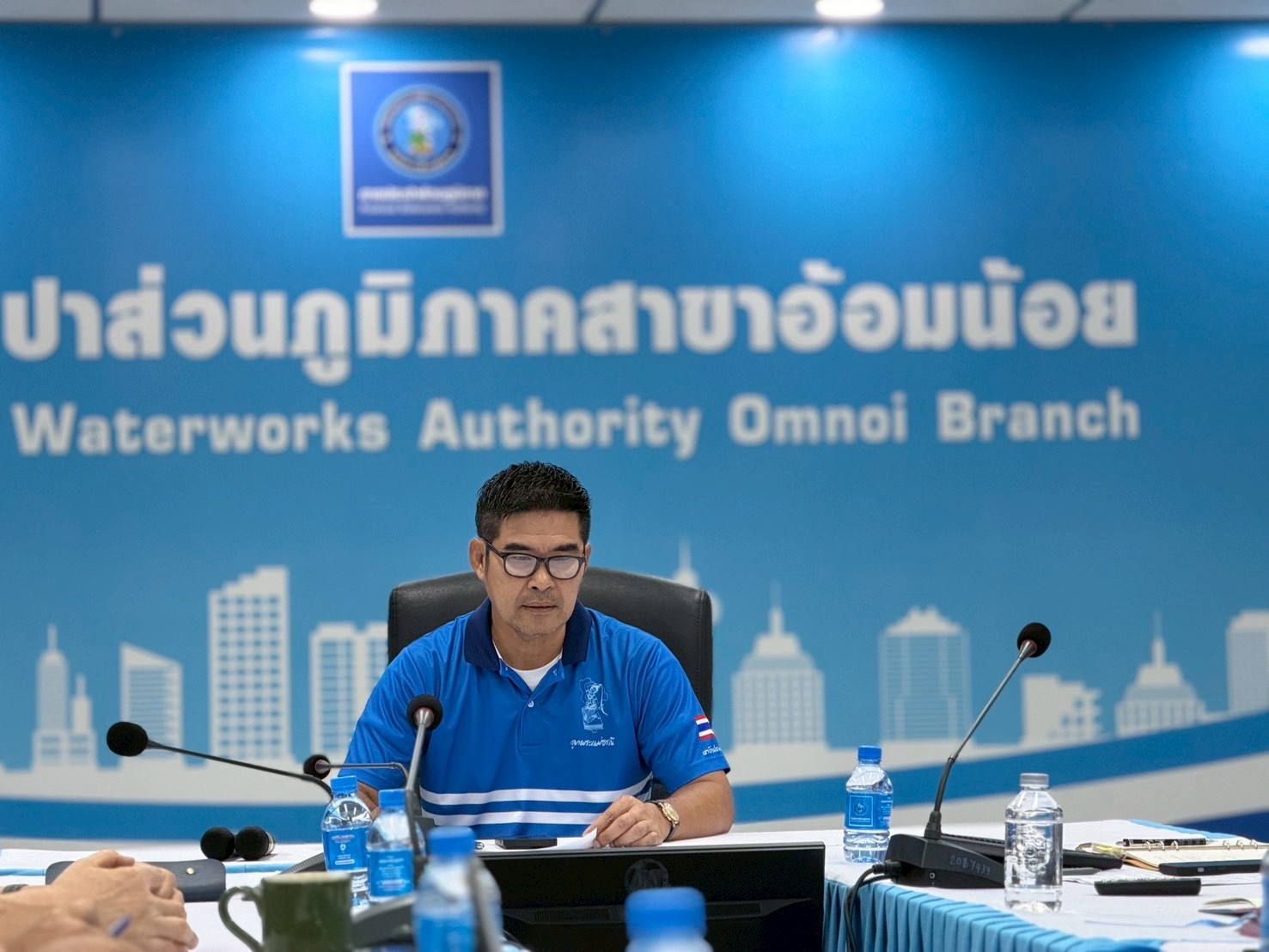 กปภ.สาขาอ้อมน้อย จัดกิจกรรมสนทนายามเช้า (Morning Talk) ครั้งที่ 9/2569