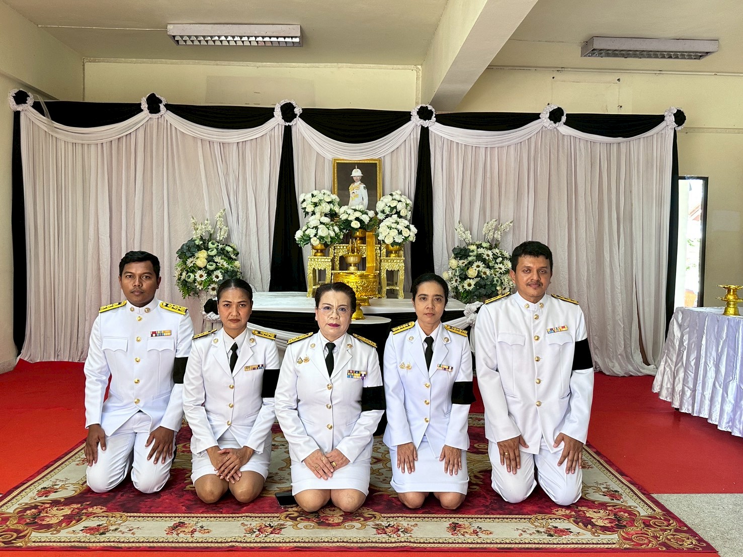 การประปาส่วนภูมิภาคหลังสวน ร่วมพิธีถวายน้ำสรงและถวายสักการะพระศพ สมเด็จพระเจ้าลูกเธอ เจ้าฟ้าพัชรกิติยาภา นเรนทิราเทพยวดี กรมหลวงราชสาริณีสิริพัชร มหาวัชรราชธิดา