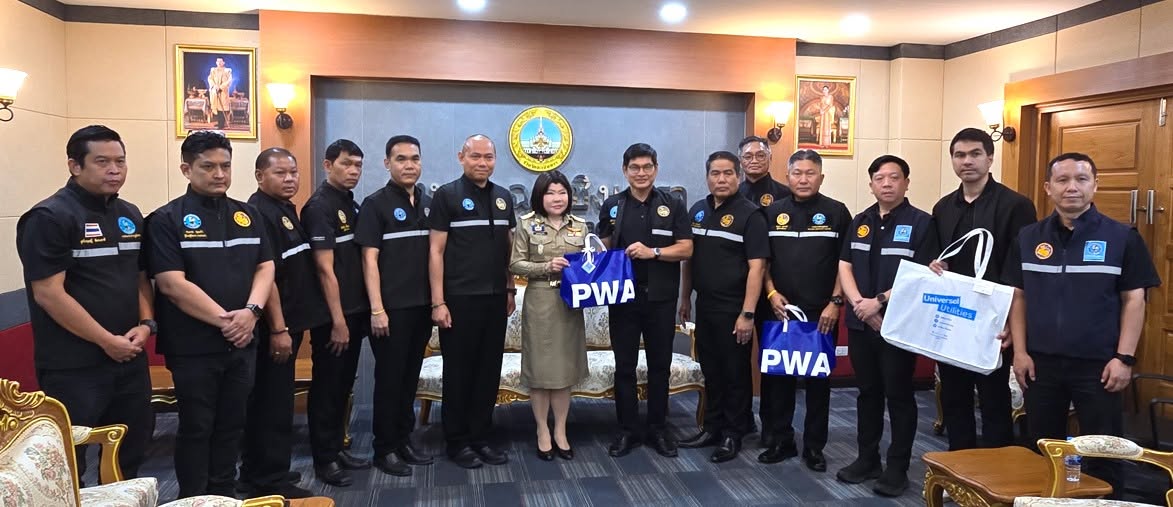 กปภ.สาขาฉะเชิงเทรา ร่วมกับ รปก.3 นำทีมคณะผู้บริหาร กปภ.เขต 1 เข้าพบผู้ว่าราชการจังหวัดฉะเชิงเทรา หารือการบริหารจัดการน้ำประปาในพื้นที่