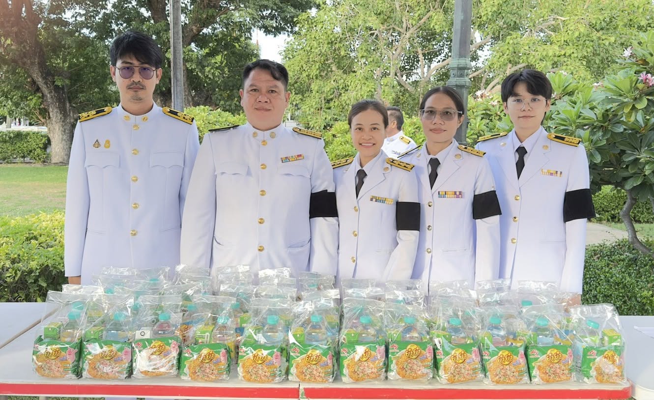 กปภ.เขต 1 เข้าร่วมพิธีเจริญพุทธมนต์และทำบุญตักบาตรถวายพระกุศลเนื่องในงานฉลองพระชนมายุ 99 พรรษา สมเด็จพระอริยวงศาคตญาณ สมเด็จพระสังฆราช สกลมหาสังฆปริณายก 26 มิถุนายน 2569