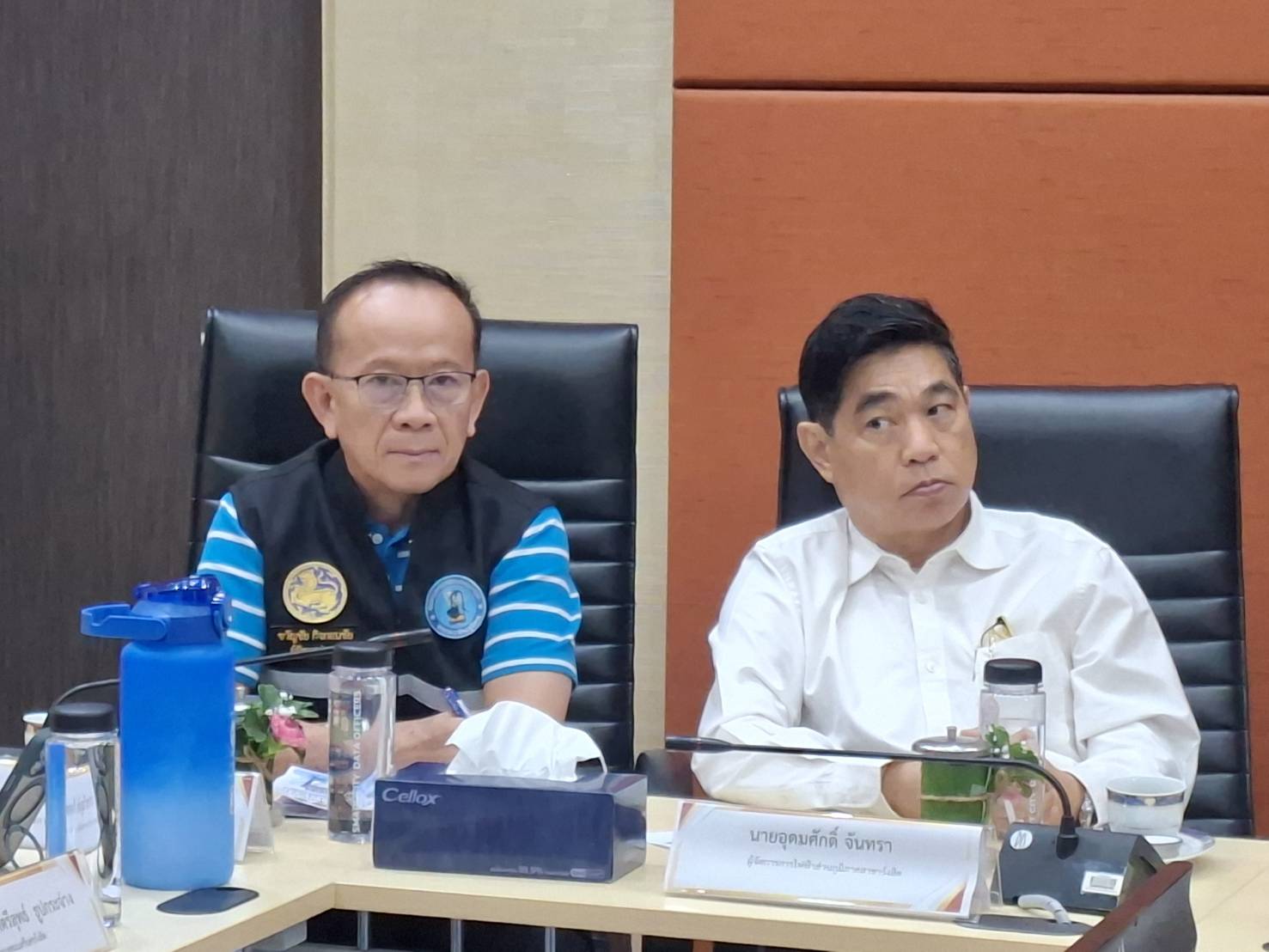 กปภ.สาขารังสิต (ชั้นพิเศษ) ร่วมให้การต้อนรับคณะประเมินองค์กรปกครองส่วนท้องถิ่น ลงพื้นที่ประเมินโครงการพัฒนาเมือง