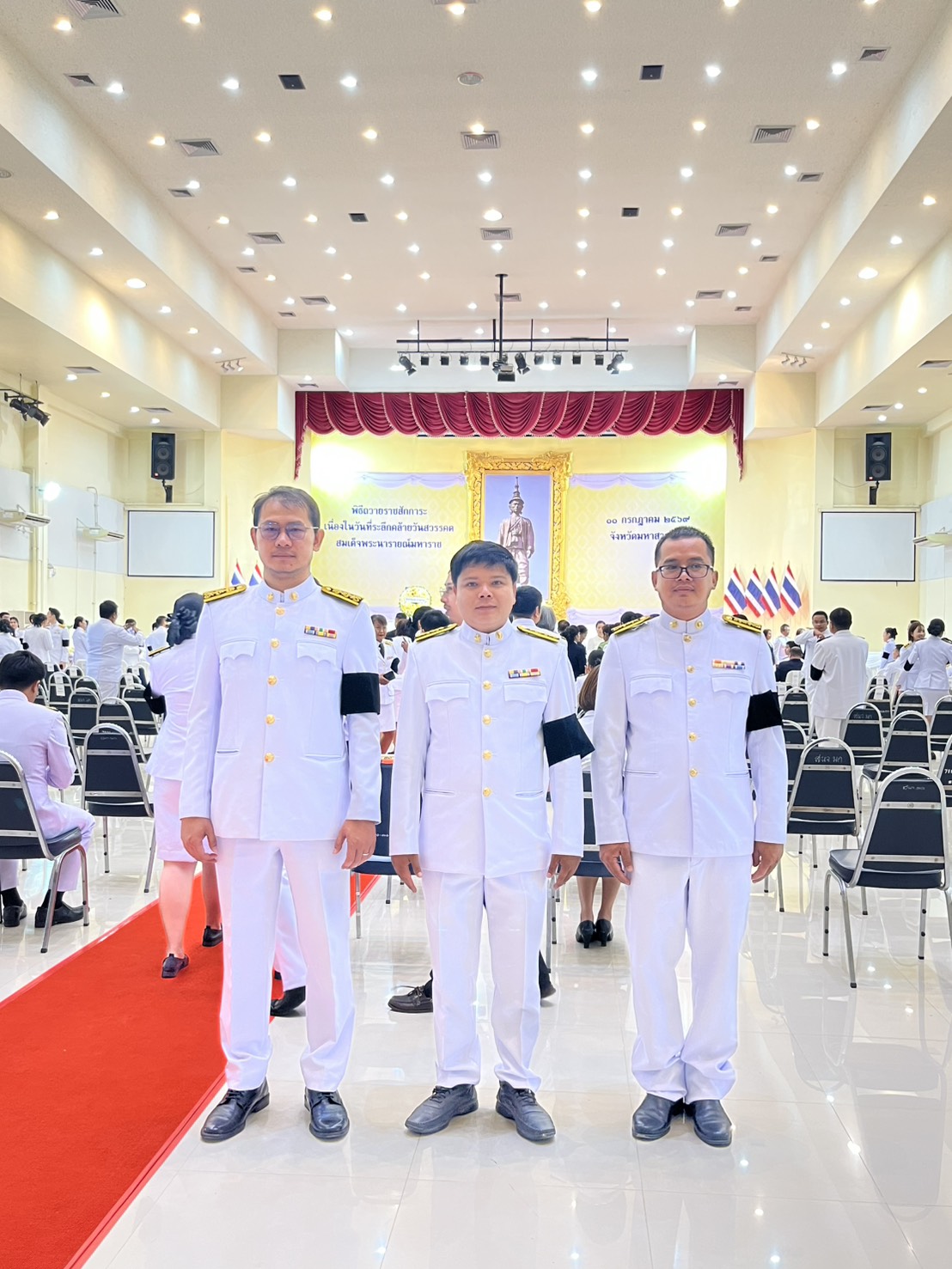 กปภ.สาขามหาสารคาม เข้าร่วมพิธีถวายราชสักการะ เนื่องในวันคล้ายวันสวรรคต สมเด็จพระนารายณ์มหาราช ประจำปี 2569