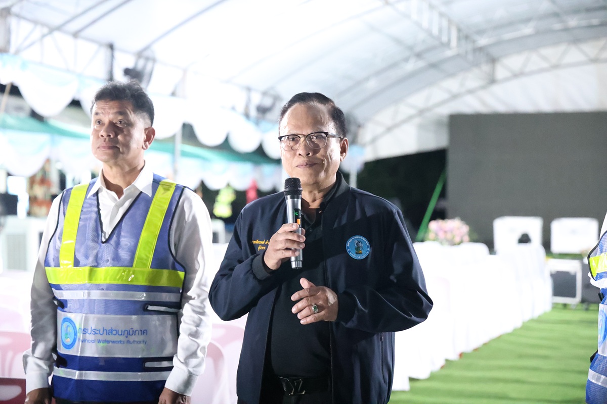 ผู้ว่าการ กปภ. นำทีม กปภ.ข.6 ลงพื้นที่ลดน้ำสูญเสียเชิงรุก