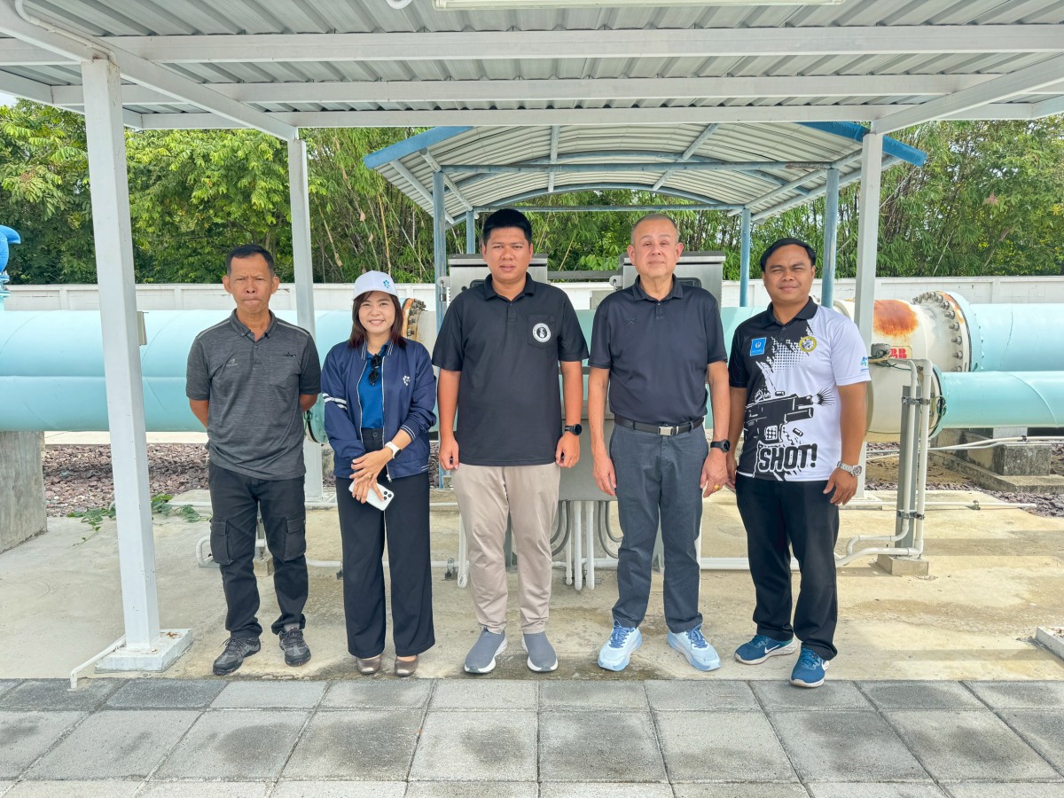 กปภ.สาขาอ้อมน้อย และบริษัท ทีทีดับบลิว จำกัด (มหาชน) เข้าร่วมอ่านมาตรวัดน้ำคำนวณปริมาณน้ำประปาที่ขายจริงเฉลี่ยในรอบ 6 เดือนที่ผ่านมา