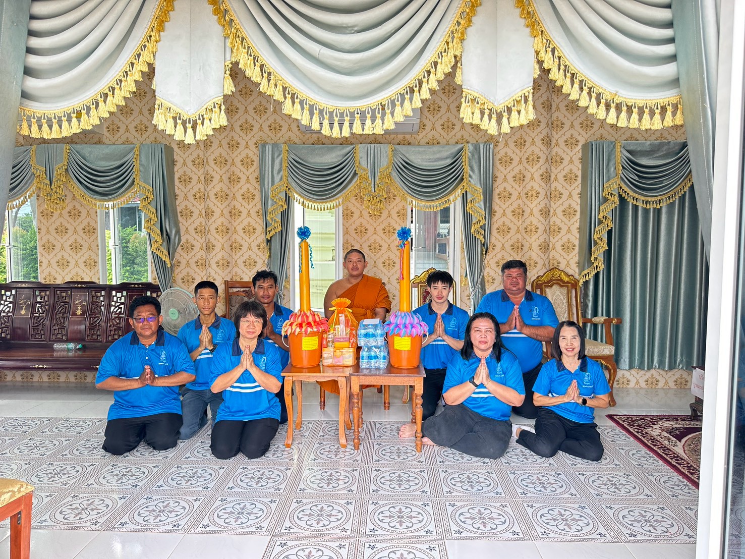 กปภ.สาขาสวรรคโลก ร่วมถวายเทียนพรรษา เนื่องในวันอาสาฬหบูชา และวันเข้าพรรษา ประจำปี 2569