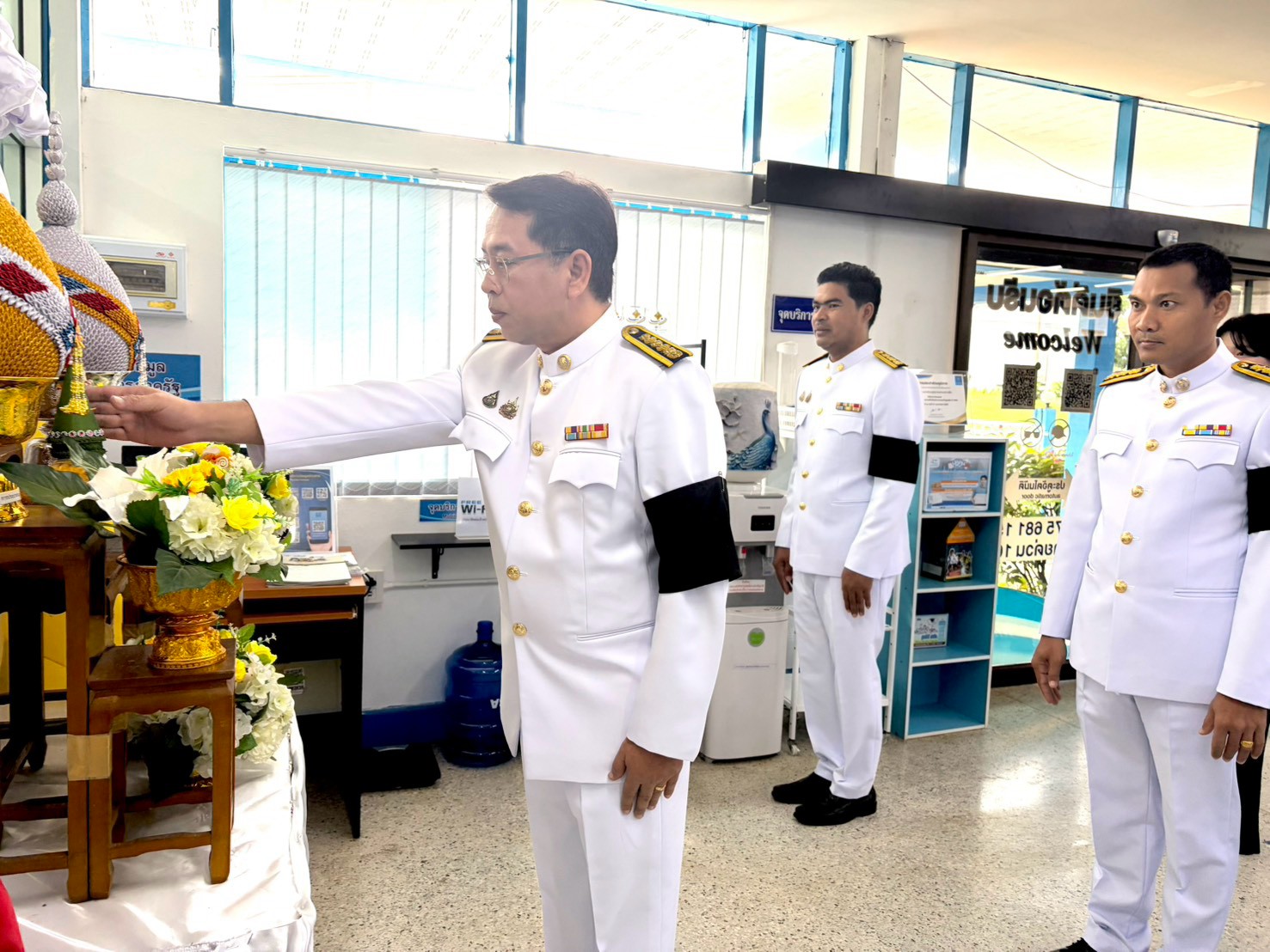 กปภ.สาขาอ่าวลึก จัดพิธีถวายพระพรชัยมงคลและถวายสัตย์ปฏิญาณเพื่อเป็นพนักงานที่ดีและพลังของแผ่นดิน เนื่องในโอกาสวันเฉลิมพระชนมพรรษา พระบาทสมเด็จพระเจ้าอยู่หัว 28 กรกฎาคม 2569