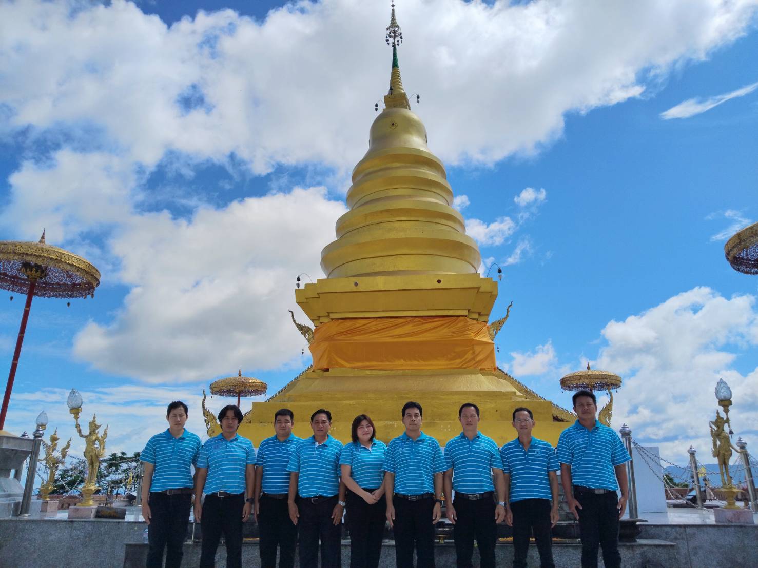 กปภ.สาขาเทิง ถวายเทียนพรรษา ประจำปี 2569 ณ วัดพระธาตุจอมจ้อ ตำบลเวียง อำเภอเทิง จังหวัดเชียงราย