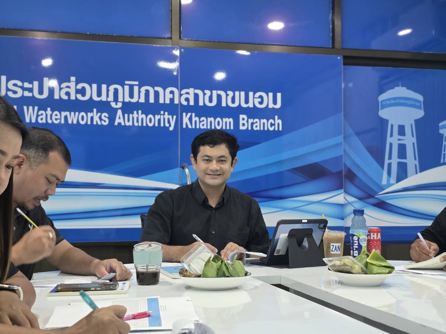 กปภ.สาขาขนอม จัดกิจกรรมสนทนายามเช้า (Morning Talk) ครั้งที่ 11/2569