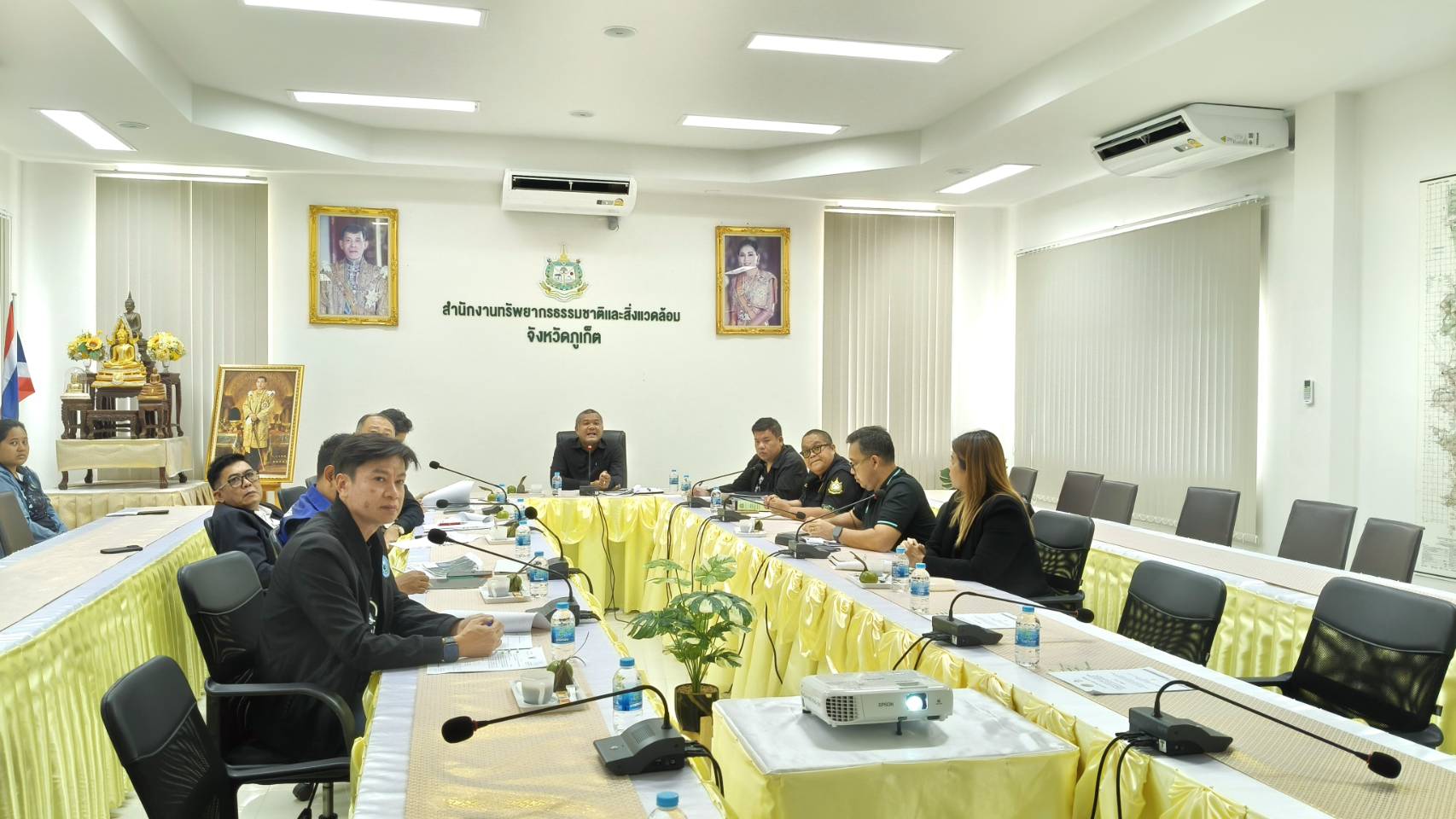 กปภ.สาขาภูเก็ต เข้าร่วมประชุมหารือเกี่ยวกับการก่อสร้างถนนบริเวณป่านันทนาการหาดฟรีด้อม