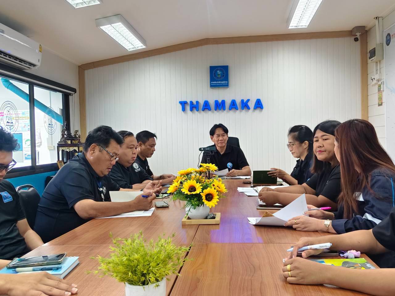 กปภ.สาขาท่ามะกา จัดกิจกรรมสนทนายามเช้า (Morning Talk) ประจำเดือน สิงหาคม 2569