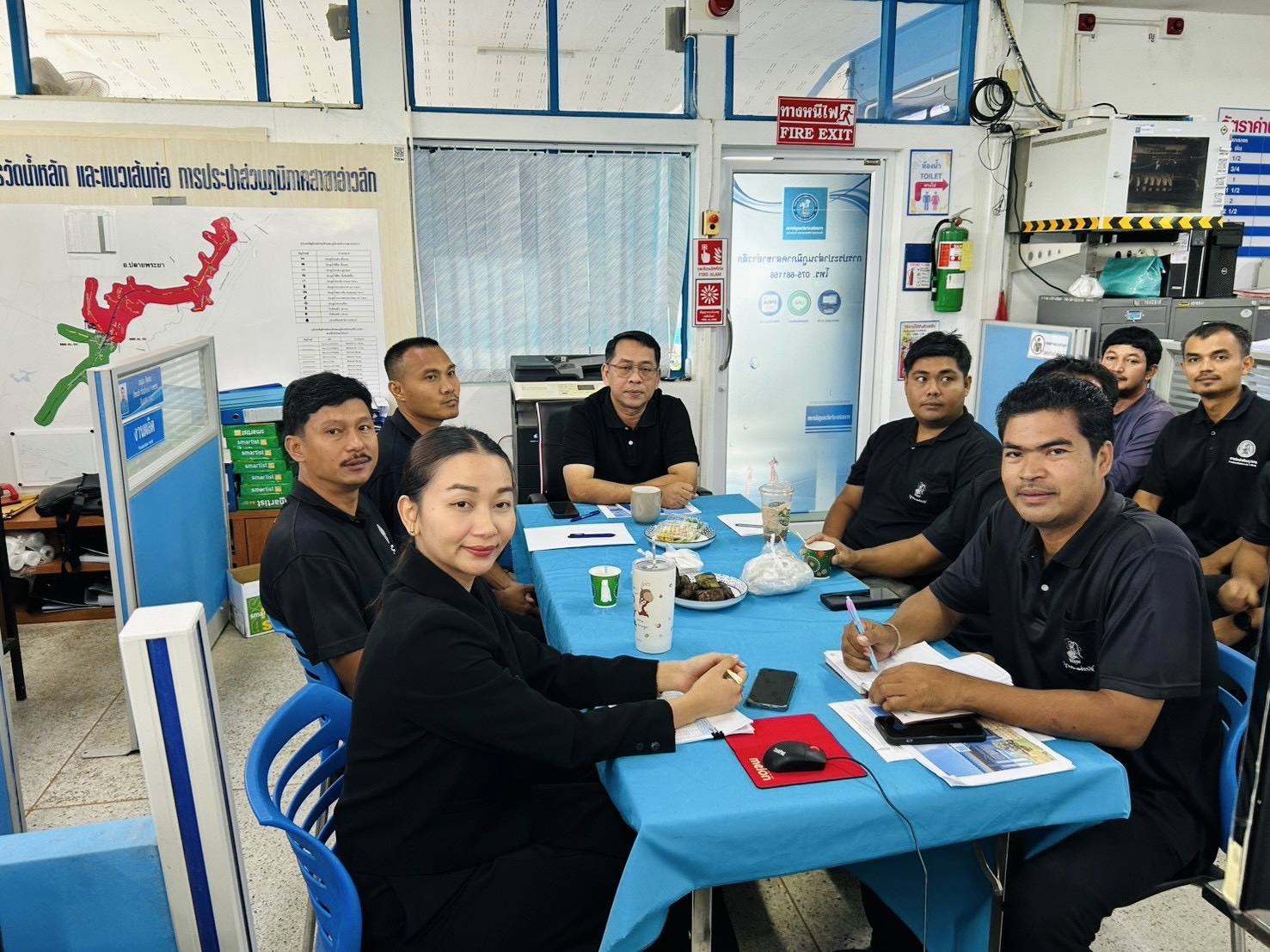 กปภ.สาขาอ่าวลึก จัดกิจกรรมสนทนายามเช้า (Morning Talk) ประจำเดือนสิงหาคม 2569