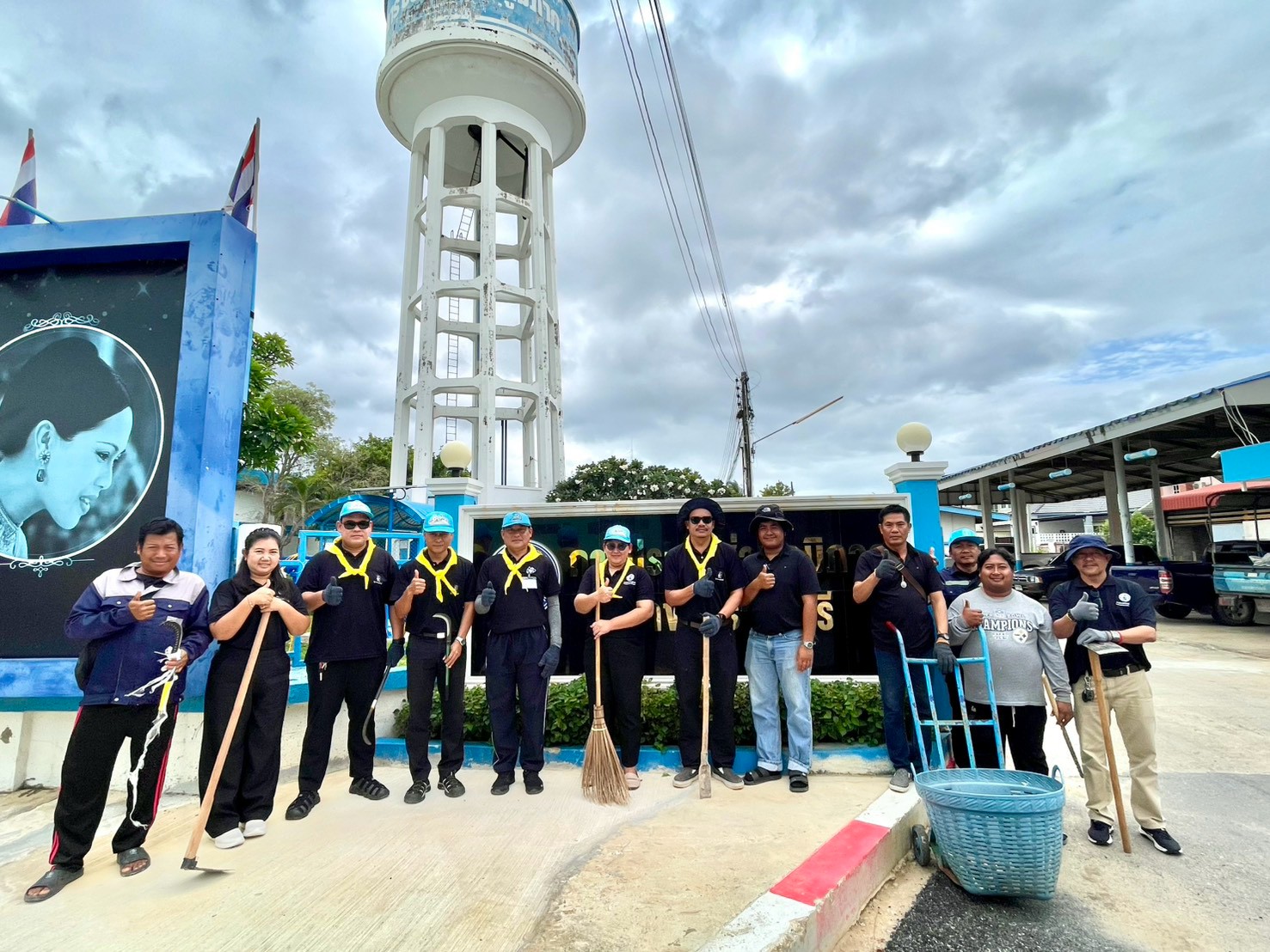 กปภ.สาขาปราณบุรี ร่วมใจทำความดี จิตอาสา Big Cleaning