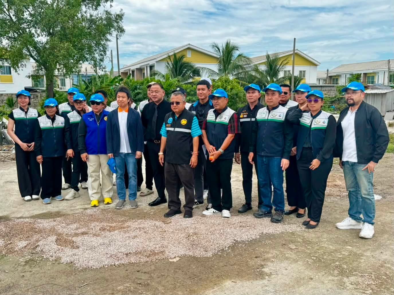 กปภ.สาขาสมุทรสาคร (พ) ร่วมเทศบาลเมืองพันท้ายนรสิงห์ และบริษัท กานดา พร็อพเพอร์ตี้ จำกัด เตรียมความพร้อมประชาวิจารณ์โครงการสถานีจ่ายน้ำพันท้ายนรสิงห์