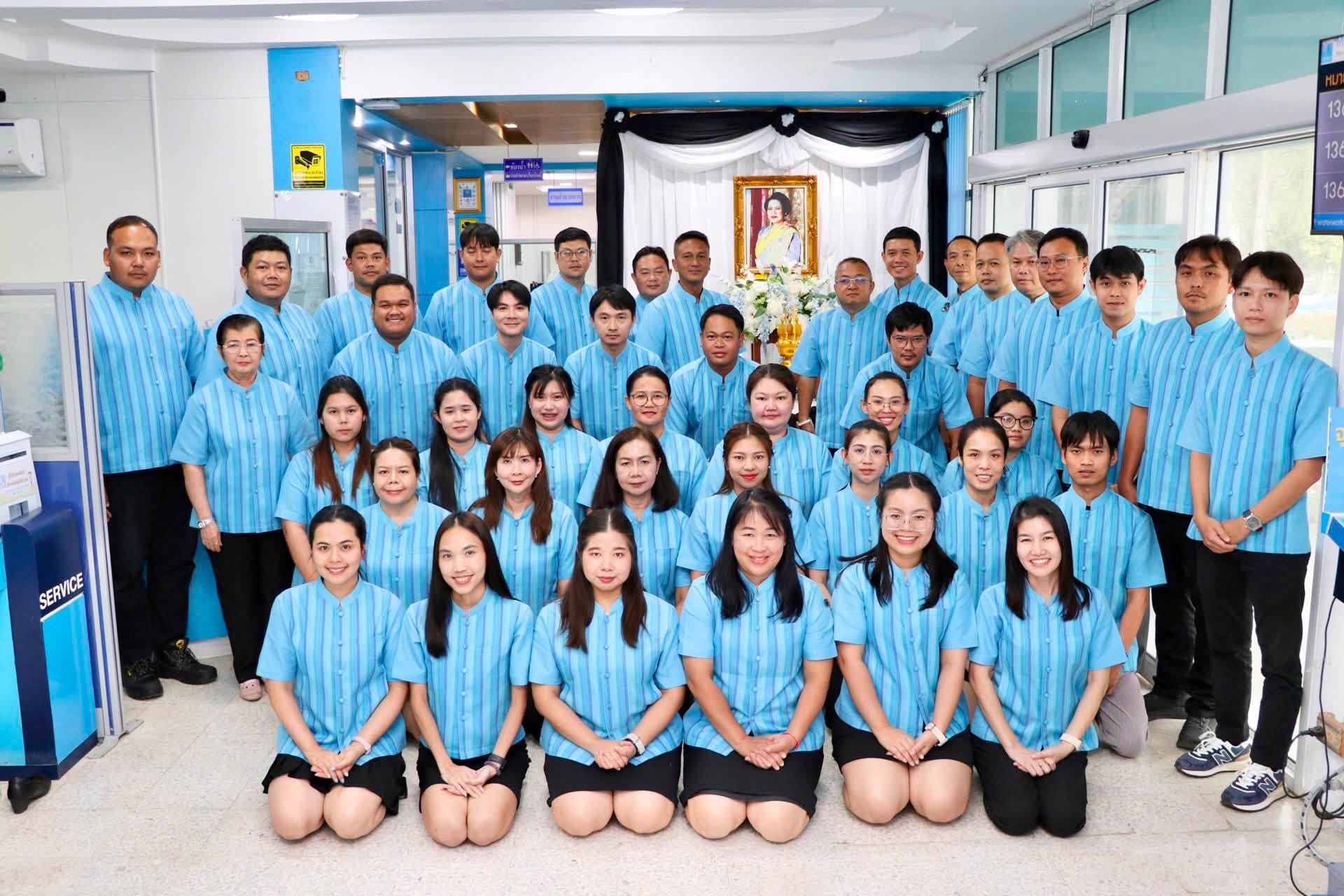 กปภ.สาขาสมุทรสาคร (พ) จัดพิธีน้อมรำลึก เนื่องในโอกาสวันคล้ายวันพระราชสมภพ และวันแม่แห่งชาติ 12 สิงหาคม 2569
