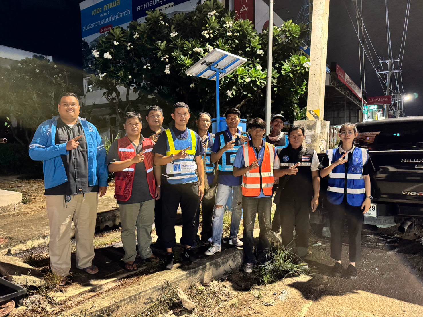 กปภ.สาขาสมุทรสาคร (พ) ลงพื้นที่ดำเนินการ Step Test ค้นหาท่อแตกท่อรั่ว บริเวณ DMA-25-หมู่บ้านสารินซิตี้ ตำบลโคกขาม มุ่งลดน้ำสูญเสีย เพิ่มประสิทธิภาพระบบจ่ายน้ำ