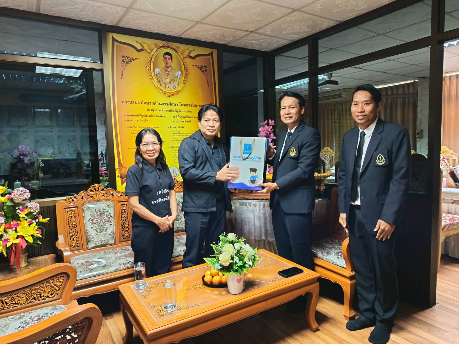 การประปาส่วนภูมิภาคสาขานครไทย เข้าเยี่ยมลูกค้ารายใหญ่