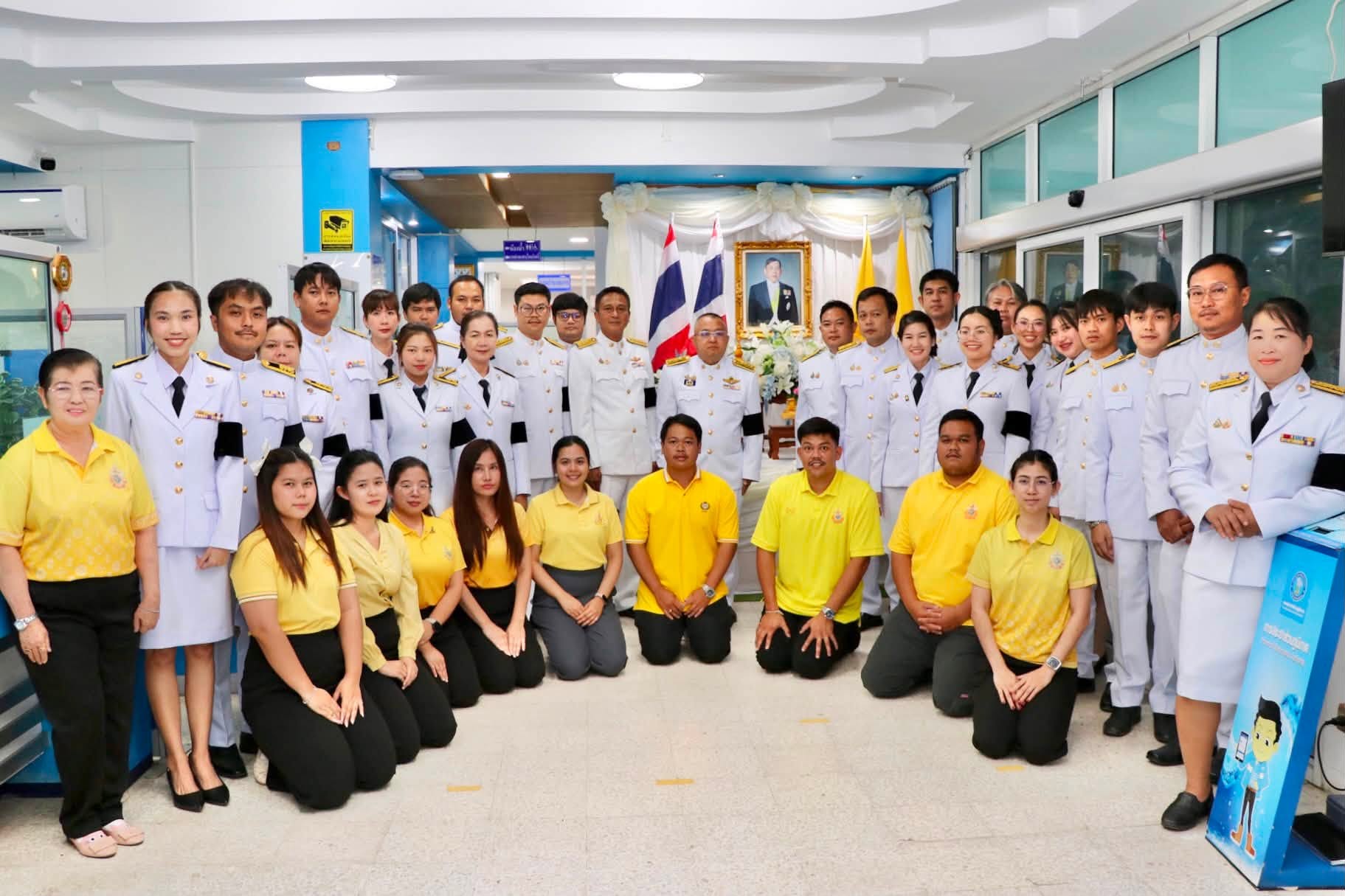 กปภ.สาขาสมุทรสาคร (พ) จัดพิธีถวายพระพรชัยมงคลและถวายสัตย์ปฏิญาณ เนื่องในโอกาสวันเฉลิมพระชนมพรรษา 28 กรกฎาคม 2569