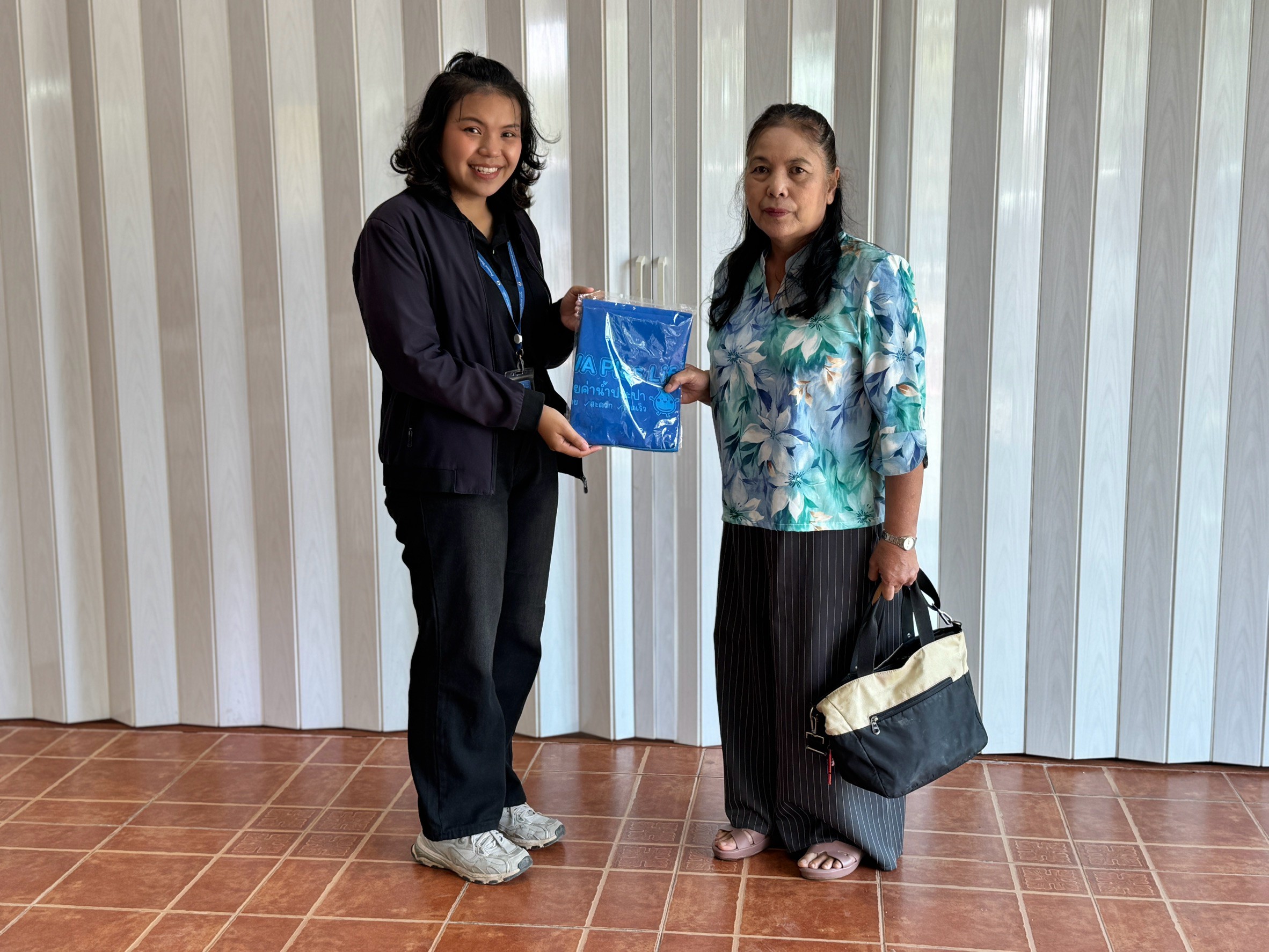 กปภ.สาขาสุราษฎร์ธานี (พ) ลงพื้นที่ให้บริการรับคำร้องนอกสถานที่ ณ เทศบาลตำบลขุนทะเล