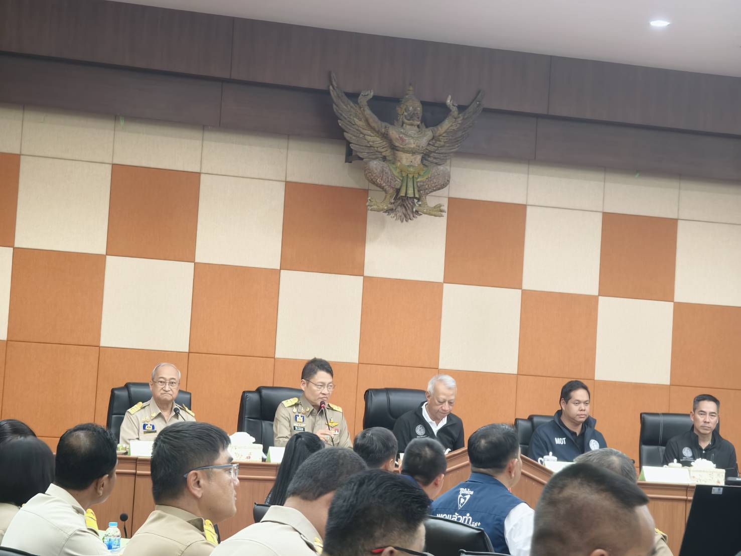 การประปาส่วนภูมิภาคสาขากระบี่่ เข้าร่วมประชุมเพื่อรับมอบนโยบายและแนวทางการปฎิบัติราชการ