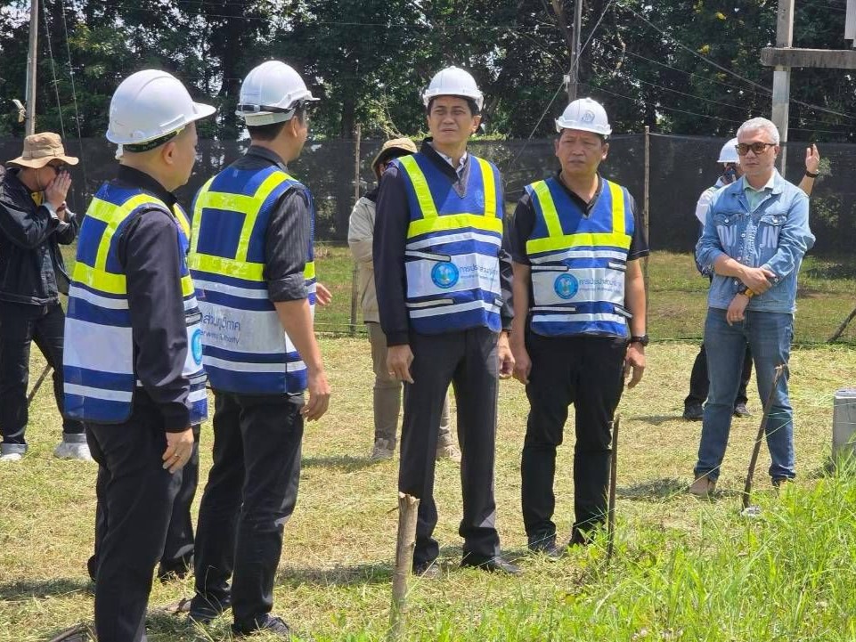 กปภ.ข.6 ลงพื้นที่ติดตามความก้าวหน้างานโครงการปรับปรุงขยาย กปภ.สาขาโพนทอง จ.ร้อยเอ็ด