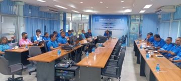 กปภ.ข.10 จัดอบรม การใช้งานเครื่องควบคุมงานเชื่อมท่อ แบบเรียลไทม์ (Smart Data Logger) โดย บริษัท ไทยก้าวไกลกรุ๊ป