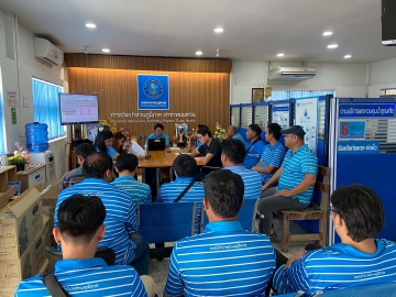 กปภ.สาขาพนมทวน จัดกิจกรรมโครงการสนทนายามเช้า Morning Talk ครั้งที่ 9/2569