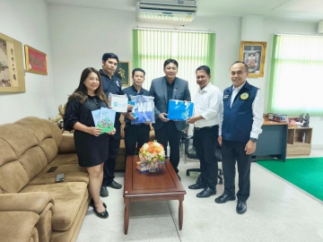 กปภ.สาขาธัญบุรี เข้าสวัสดีปีใหม่ 2569 เทศบาลตำบลลำลูกกา